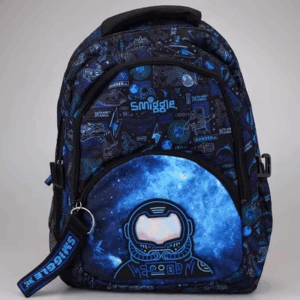Smiggle Blue and gray astronauts Large Schoolbags
