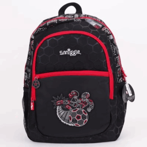 Smiggle Black t-ball Large Schoolbags