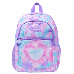Smiggle Pink and purple rays of love Large Schoolbags