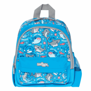 Smiggle lue Shark Small Schoolbags