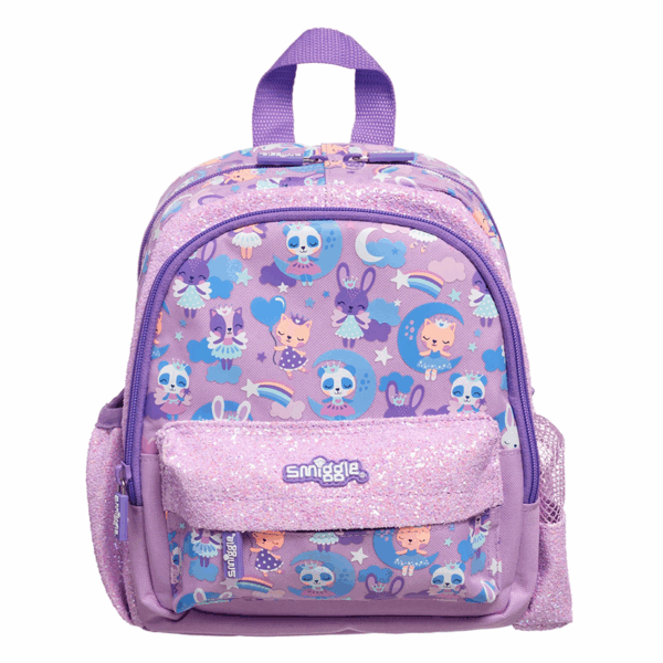 Smiggle Purple Rabbit of the Moon Small Schoolbags