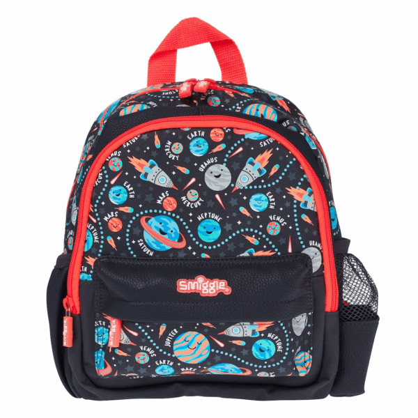 Smiggle Deep Lake Blue Little Universe Small Schoolbags