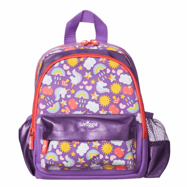 Smiggle Purple smile Small Schoolbags