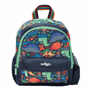 New Dinosaur World in navy blue Small Schoolbags