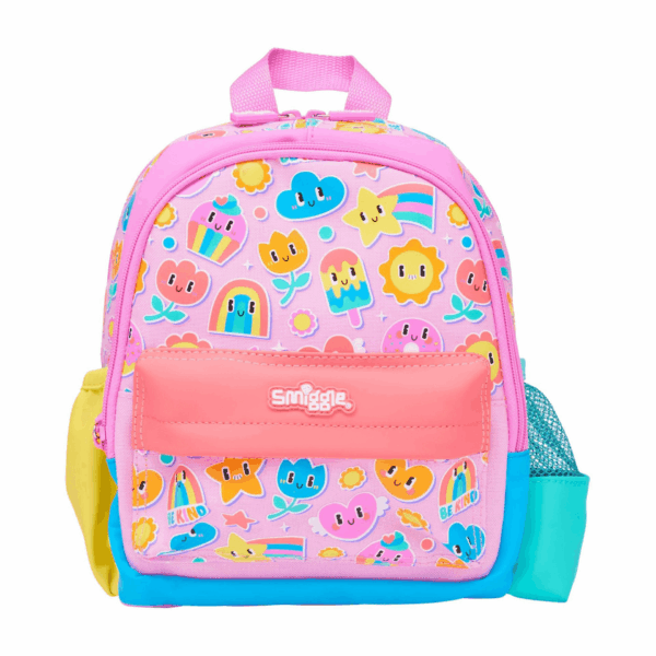 Smiggle Pink Cake Rainbow Small Schoolbags
