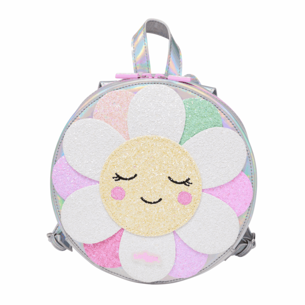 Smiggle Silver Sunflower Design Small Schoolbags