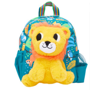 Smiggle Little Yellow Lion doll Small Schoolbags