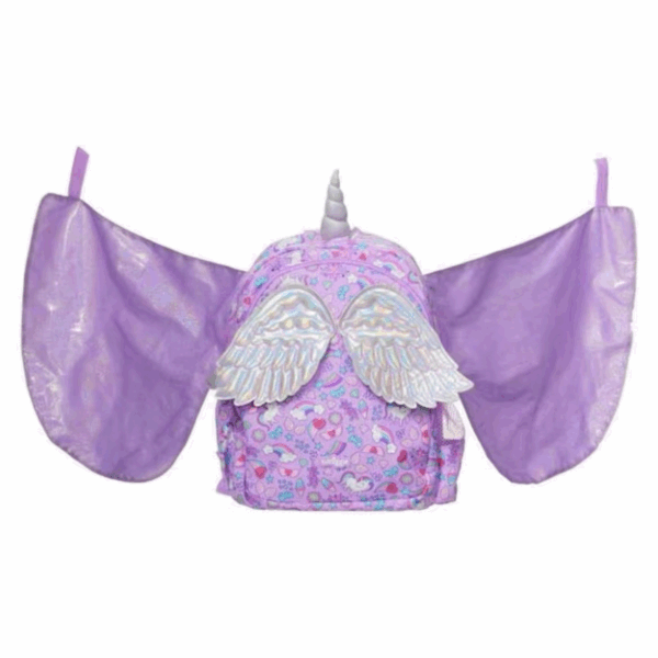 Smiggle Purple medium wings Medium Schoolbags