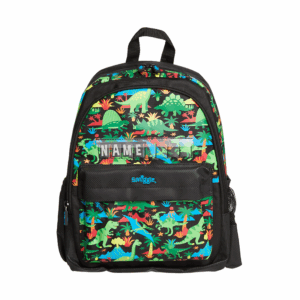 Smiggle Many black dinosaurs Medium Schoolbags