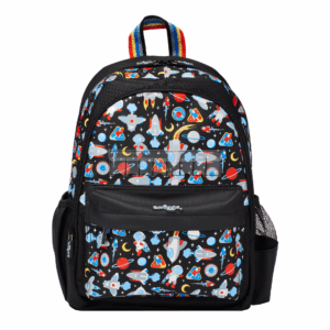Smiggle Black spaceship Medium Schoolbags