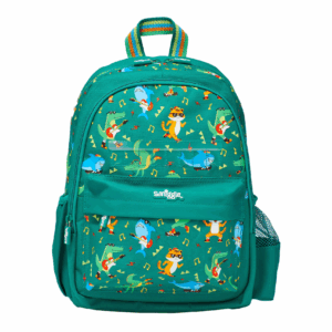 Smiggle world of the Green Tiger Medium Schoolbags