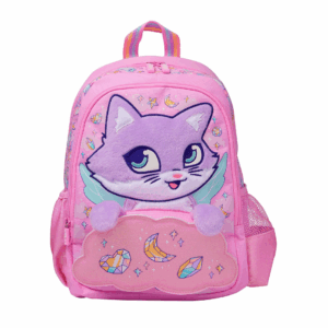 Smiggle Pink-winged kitten Medium Schoolbags