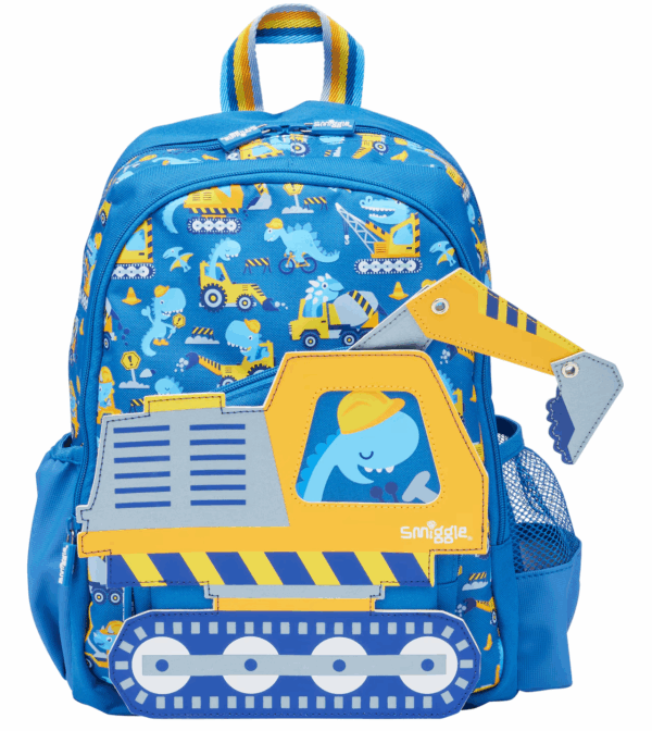 Smiggle Blue Shovel Medium Schoolbags