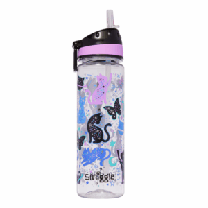 Smiggle Cat constellation Plastic Bottle 650Ml