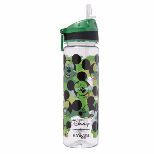 Smiggle Green Mickey Bottle 650Ml