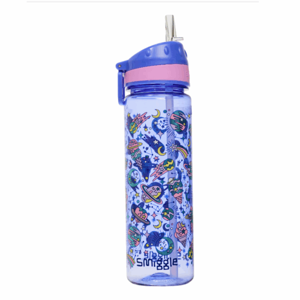 Smiggle Blue Diamonds Bottle 650Ml