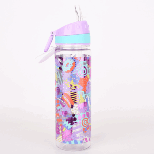 Smiggle Green Lollipops Plastic Bottle 650Ml