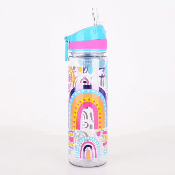 Smiggle Rainbow Gate in blue and pink Plastic Bottle 650Ml