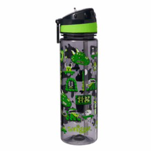 Smiggle Green Dragon Plastic Bottle 650Ml