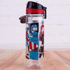 Smiggle Marvel Plastic Bottle 650Ml
