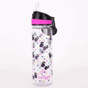 Smiggle Black Panda Plastic Bottle 650Ml