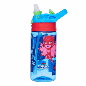 Little Hero in blue pajamas Plastic Drink Bottle 430Ml