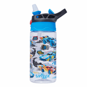 Smiggle Black racer Plastic Drink Bottle 430Ml