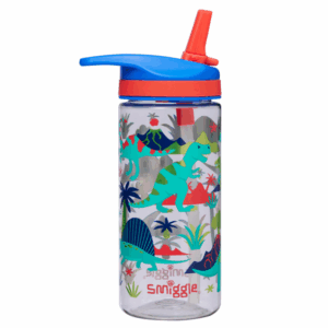 Orange Sack Dinosaur Spritz Plastic Drink Bottle 440Ml