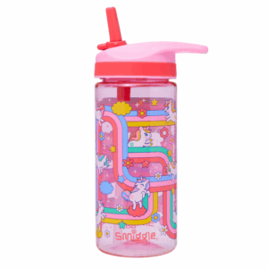 Pink labyrinth unicorn Spritz Plastic Drink Bottle 440Ml