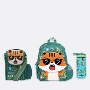 Smiggle Little Green Tiger 3 Piece Essential Bundle
