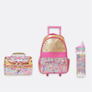 Annual gold sequins trolley 3 Piece Essential Bundle