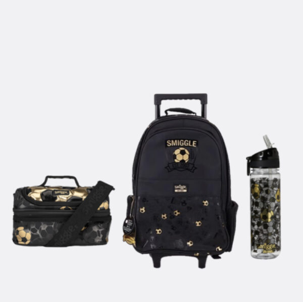Golden Football trolley 3 Piece Essential Bundle