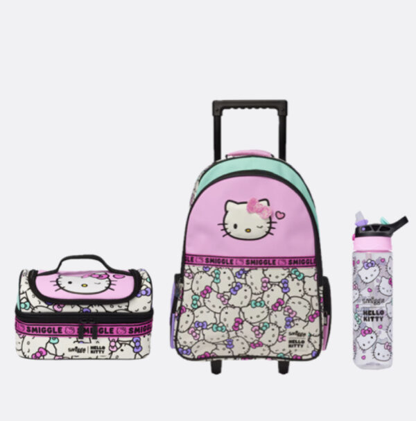 Smiggle HelloKitty trolley 3 Piece Essential Bundle