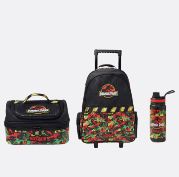 Jurassic dinosaurstrolley 3 Piece Essential Bundle