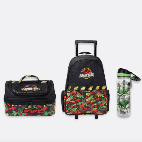 Jurassic dinosaurstrolley 3 Piece Essential Bundle