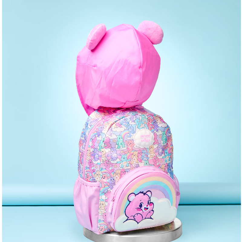 Smiggle Rainbow Care Bears Junior Hoodie Backpack - Image 3