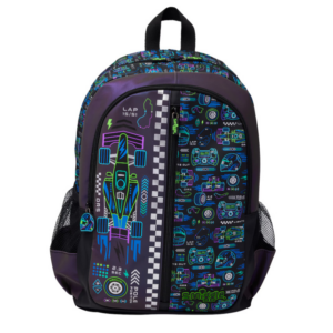 Smiggle Deep Blue F1 Classic Backpack
