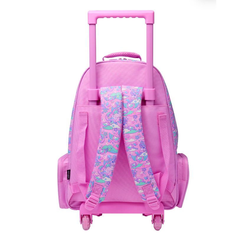 Smiggle Polly Pony Trolley Backpack With Light Up Wheels - Image 2
