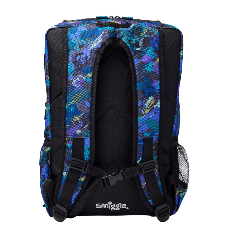 Smiggle Fast Blue football Attach Foldover Backpack - Image 2